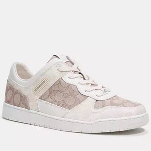 Coach C201 Sneaker in Signature Jacquard
